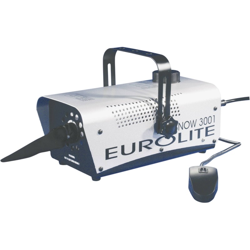 Mini Máquina de Neve com controlo remoto Eurolite 3001