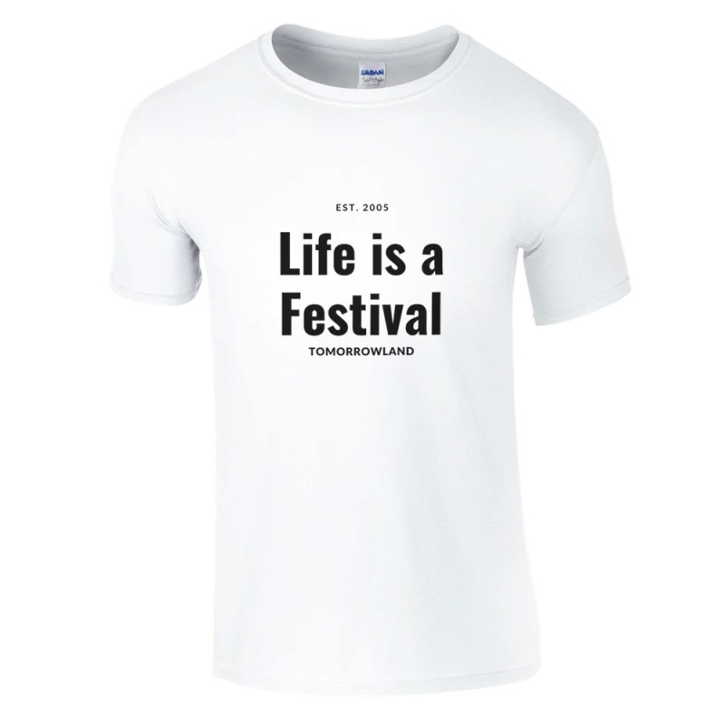 Tomorrowland Est. 2005 - Life is a Festival Classic Unisex Crewneck T-shirt