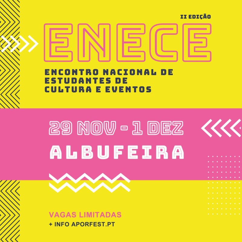 ENECE | Acesso Geral (atividades, alojamento, refeições) / Blind Ticket