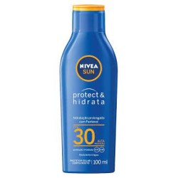 Protetor Solar de Viagem Resistente à água Fp30 / Mini Protect & Moisture Nivea Sun 100mL